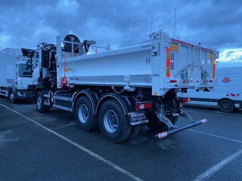 Camion neuf : Renault Trucks C480 P6X4 K E6 - BIBENNE ET GRUE